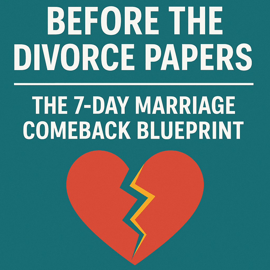 Before the Divorce Papers: The 7-Day Marriage Comeback Blueprint