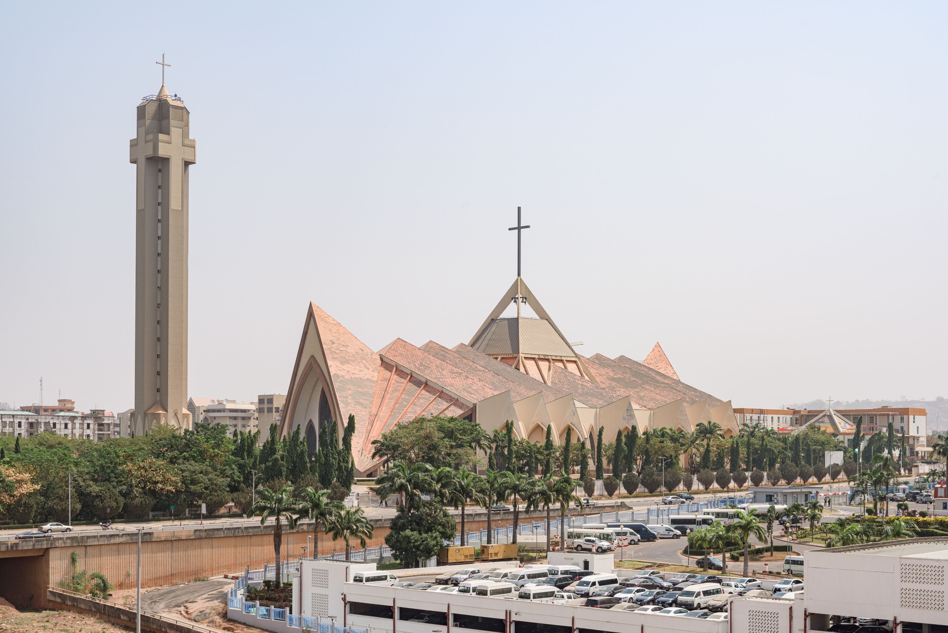 Nationa Ecumenical center in Abuja, Nigeria, West Africa